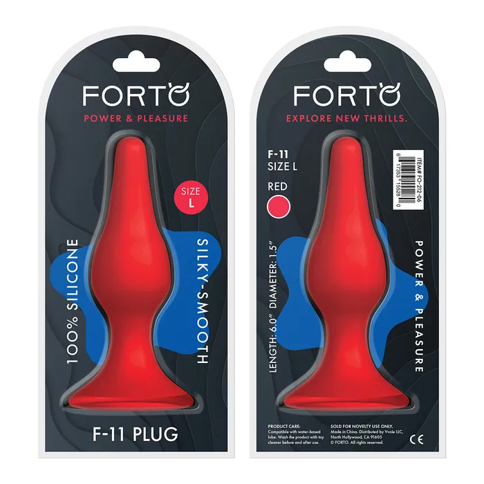FORTO Anal Forto F11 Lungo Large Butt Plug